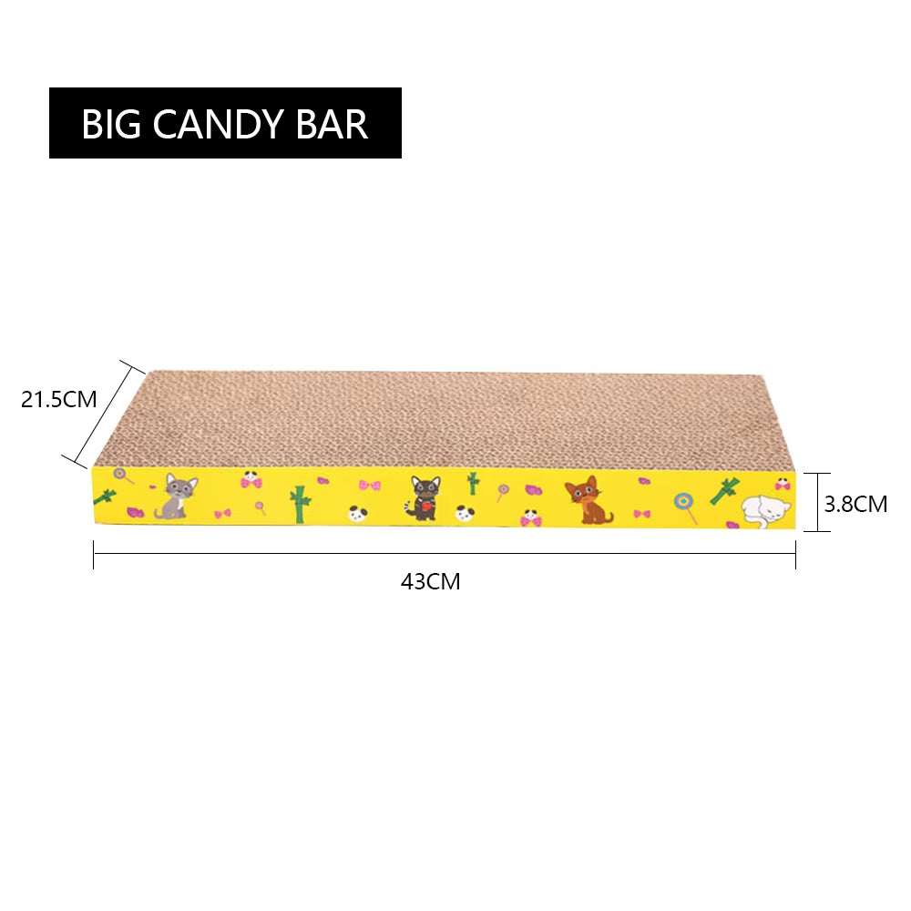 Cat Scratching Board Mat Scraper Claw Paw Toys for Cat Scratcher for Cats Training Grinding Claw Toys Cat Scratch Board
