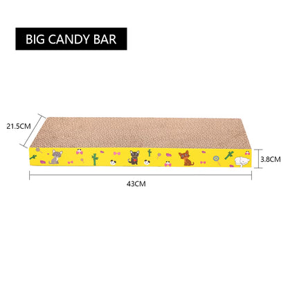Cat Scratching Board Mat Scraper Claw Paw Toys for Cat Scratcher for Cats Training Grinding Claw Toys Cat Scratch Board